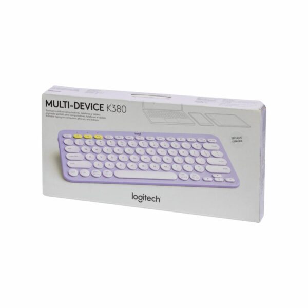 Teclado Lavender Lemonade LOGITECH Bluetooth - Imagen 2