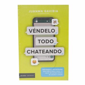 Libro Véndelo Todo Chateando PAIDÓS 164 Páginas