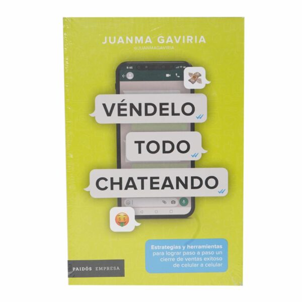 Libro Véndelo Todo Chateando PAIDÓS 164 Páginas