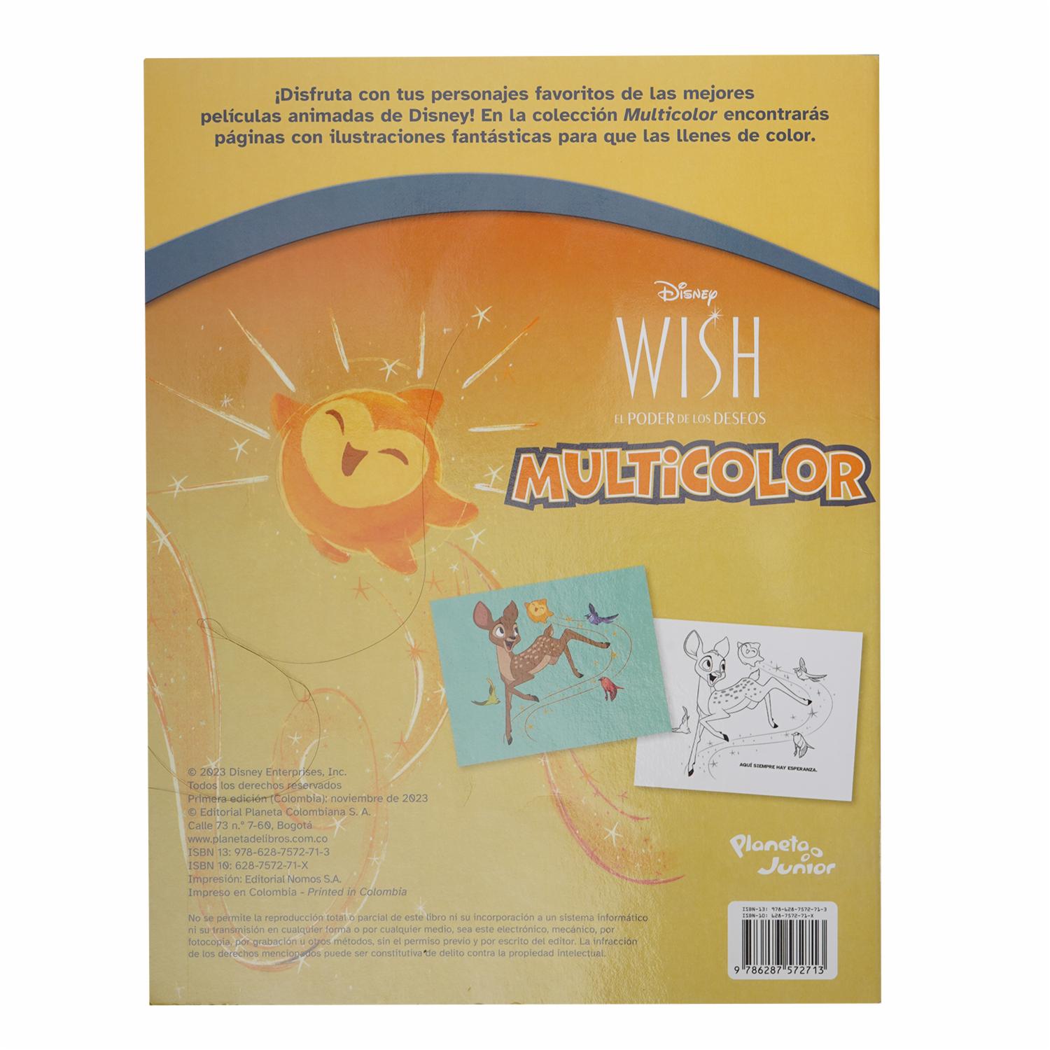 Libro Wish El Poder De Los Deseos Multicolor PLANETA JUNIOR 15 Páginas - Imagen 2