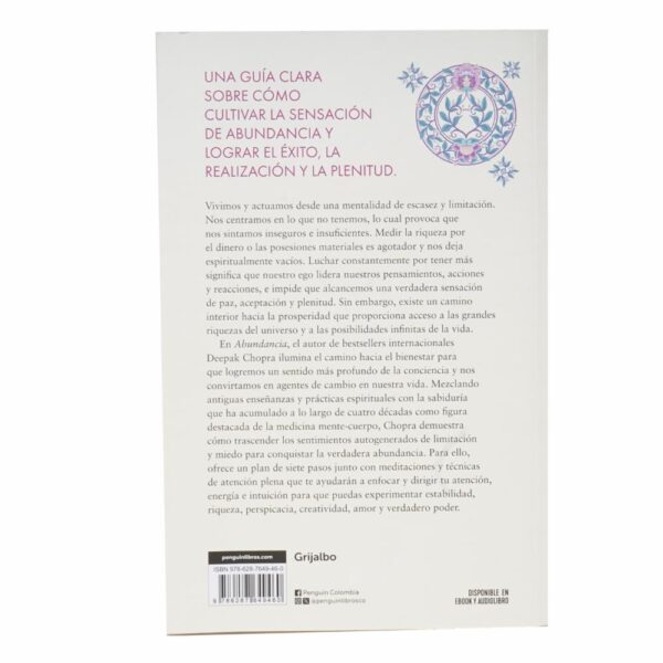 Libro Abundancia El Camino Interior Hacia La Riqueza GRIJALBO 301 Páginas - Imagen 2