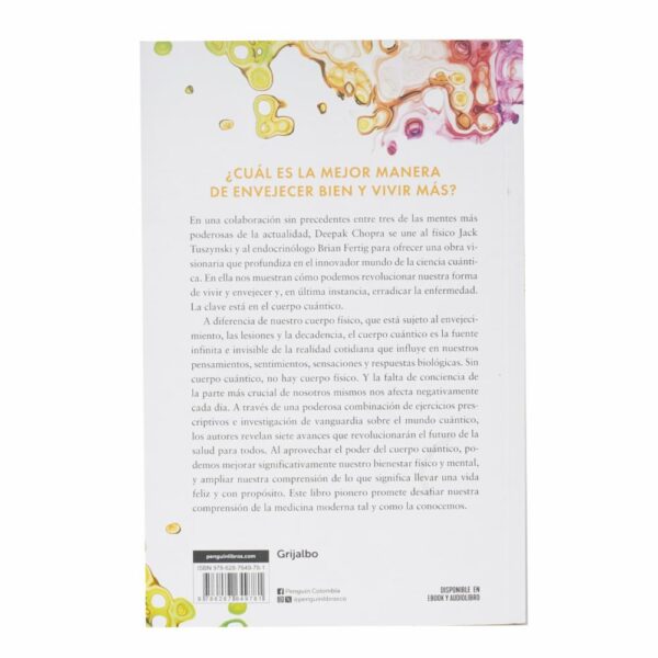Libro Cuerpo Cuántico GRIJALBO 156 Páginas - Imagen 2