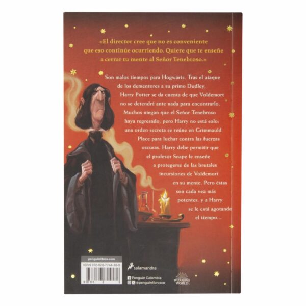 Libro Harry Potter Y La Orden Del Fenix 5 SALAMANDRA 346 Páginas - Imagen 2