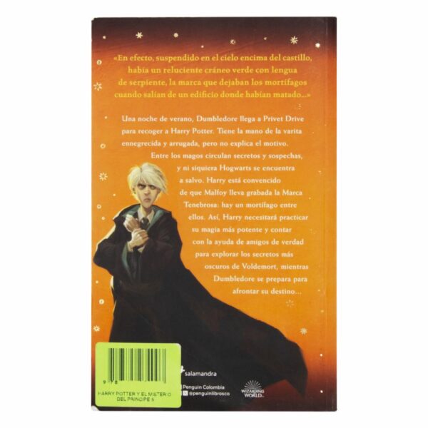 Libro Harry Potter Y El Misterio Del Principe 6 SALAMANDRA 345 Páginas - Imagen 2