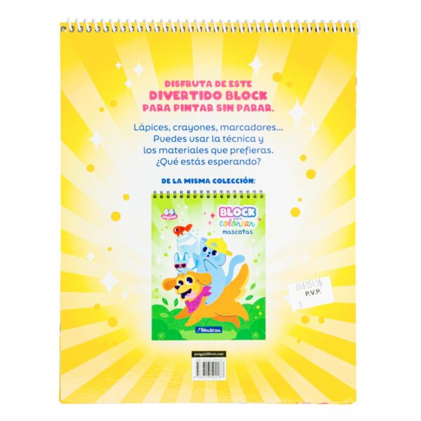 Libro Block Para Colorear Kawaii BEASCOA 64 Páginas - Imagen 2