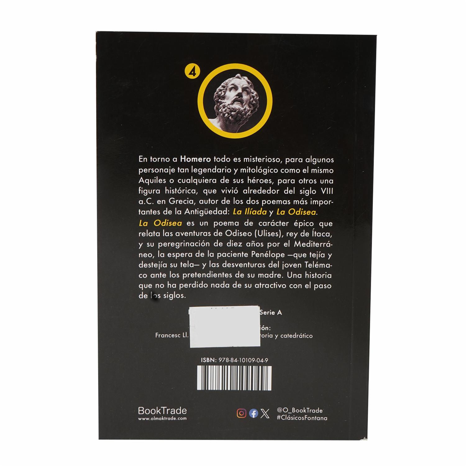 Libro La Odisea FONTANA 315 Páginas - Imagen 2