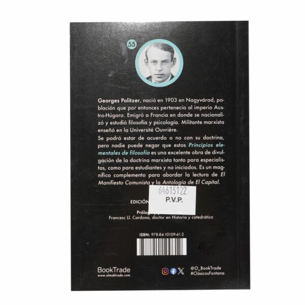 Libro Principios Elementales De La Filosofía FONTANA 219 Páginas - Imagen 2