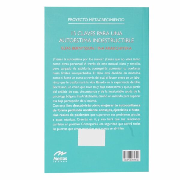 Libro 15 Claves Para Una Autoestima Indestructible MESTAS 158 Páginas - Imagen 2