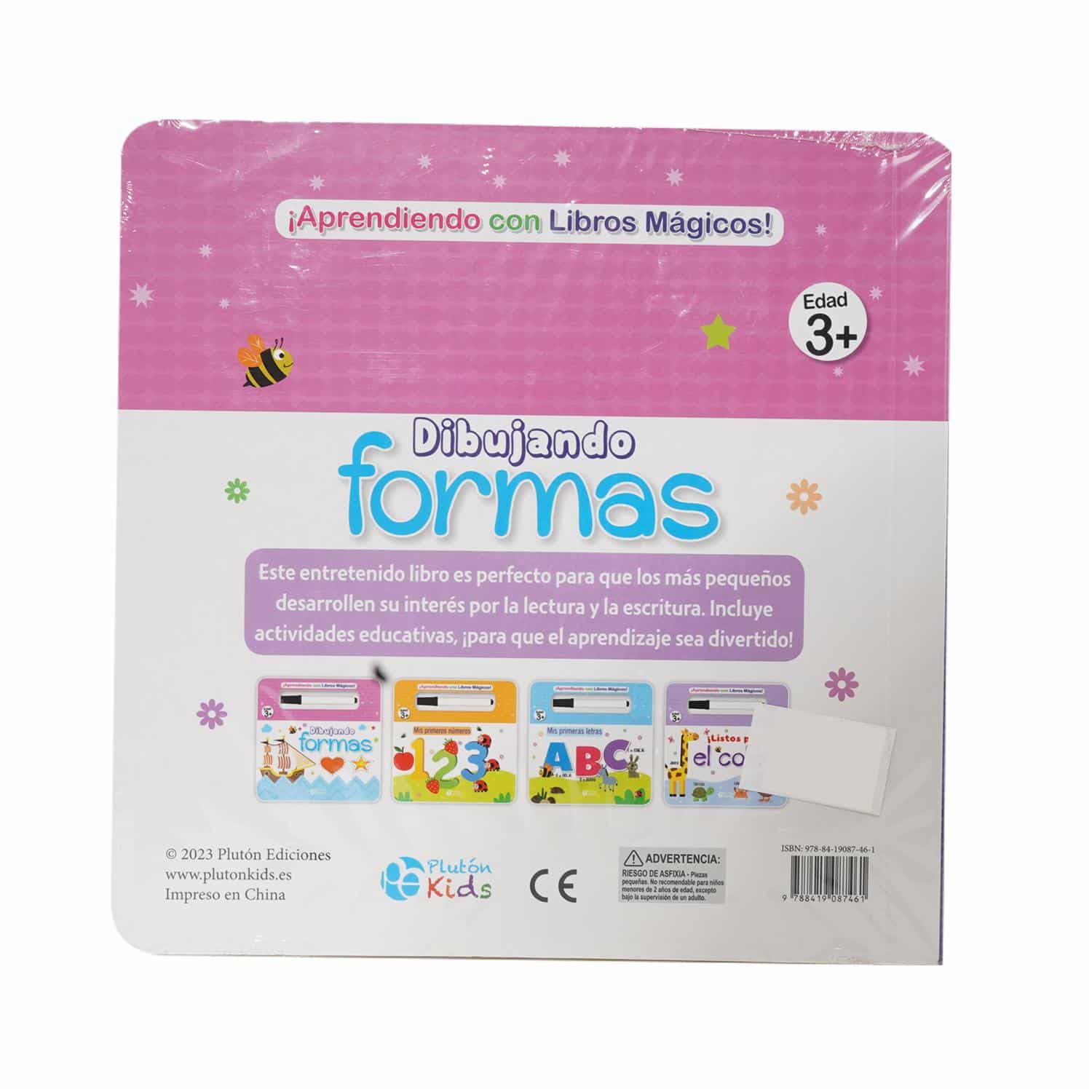 Libro Dibujando Formas Libro Mágico PLUTÓN 8 Páginas - Imagen 2