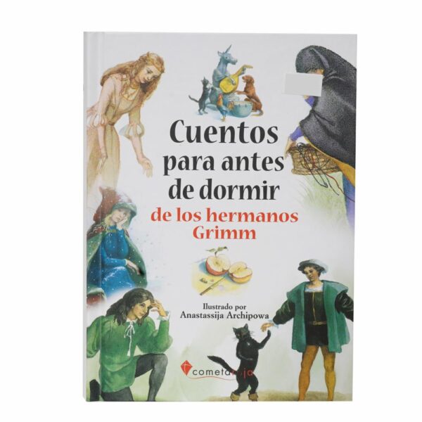 Libro Cuentos Para Antes De Dormir De Los Hermanos Grimm COMETAROJA 376 Páginas