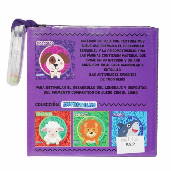 Libro Entretelas Mascotas LOS CUENTOS DE PEPO 10 Páginas - Imagen 2