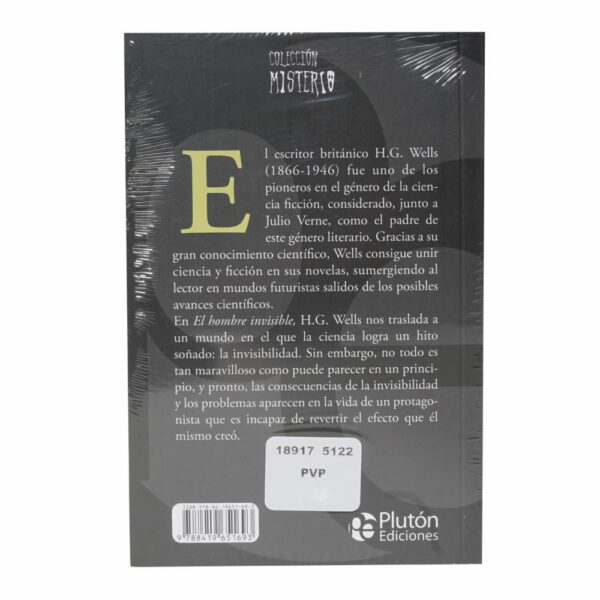 Libro Hombre Invisible PLUTÓN 224 Páginas - Imagen 2