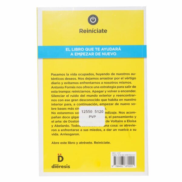 Libro Reiníciate DIËRESIS 110 Páginas - Imagen 2