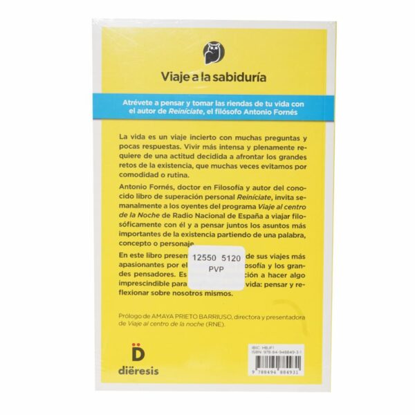 Libro Viaje A La Sabiduría DIËRESIS 191 Páginas - Imagen 2