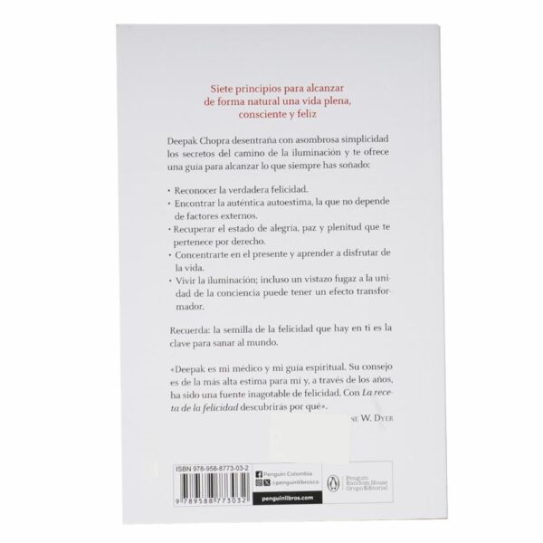 Libro La Receta De La Felicidad DEBOLSILLO 151 Páginas - Imagen 2