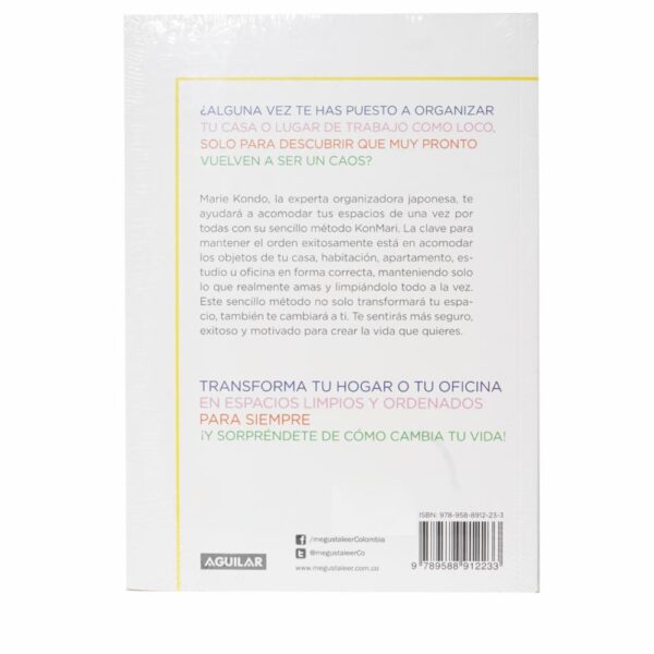 La Magia Del Orden Marie Kondo AGUILAR 196 Páginas - Imagen 2