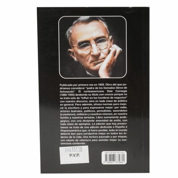 Libro Como Hablar Bien En Publico E Influir En Los Hombres De Negocios UNILIBRO 158 Páginas - Imagen 2