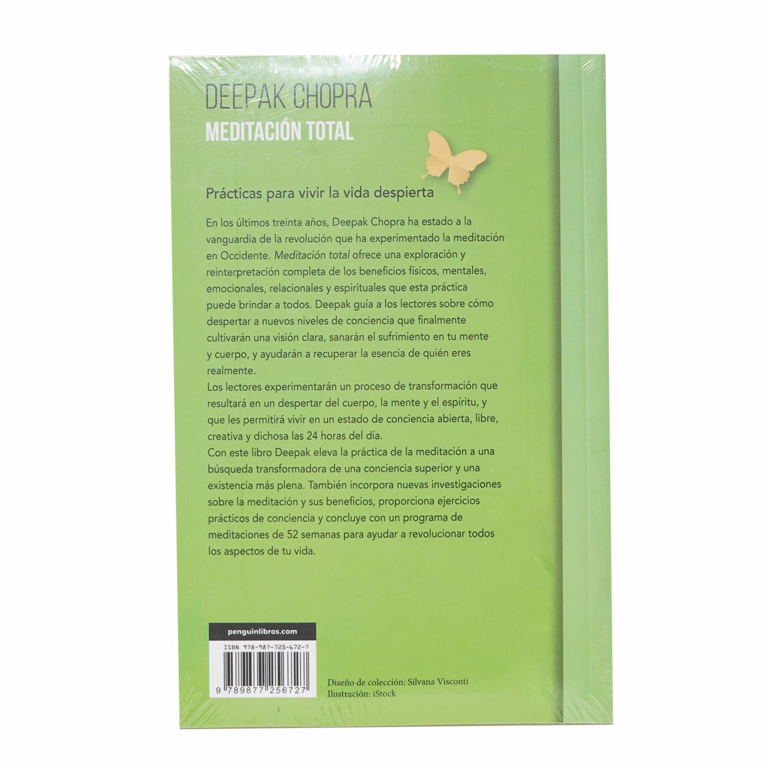 Libro Meditación Total DEBOLSILLO 250 Páginas - Imagen 2