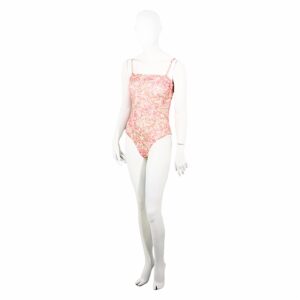 Traje De Baño Estampado Mangas Largas Cuello Redondo TALULAH
