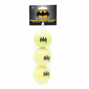 Pelota Para Mascota De Tenis Diseño Batman BUCKLE DOWN X 3 Uds