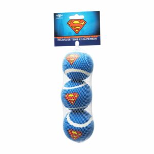 Pelota Para Mascota De Tenis Diseño Superman BUCKLE DOWN X 3 Uds