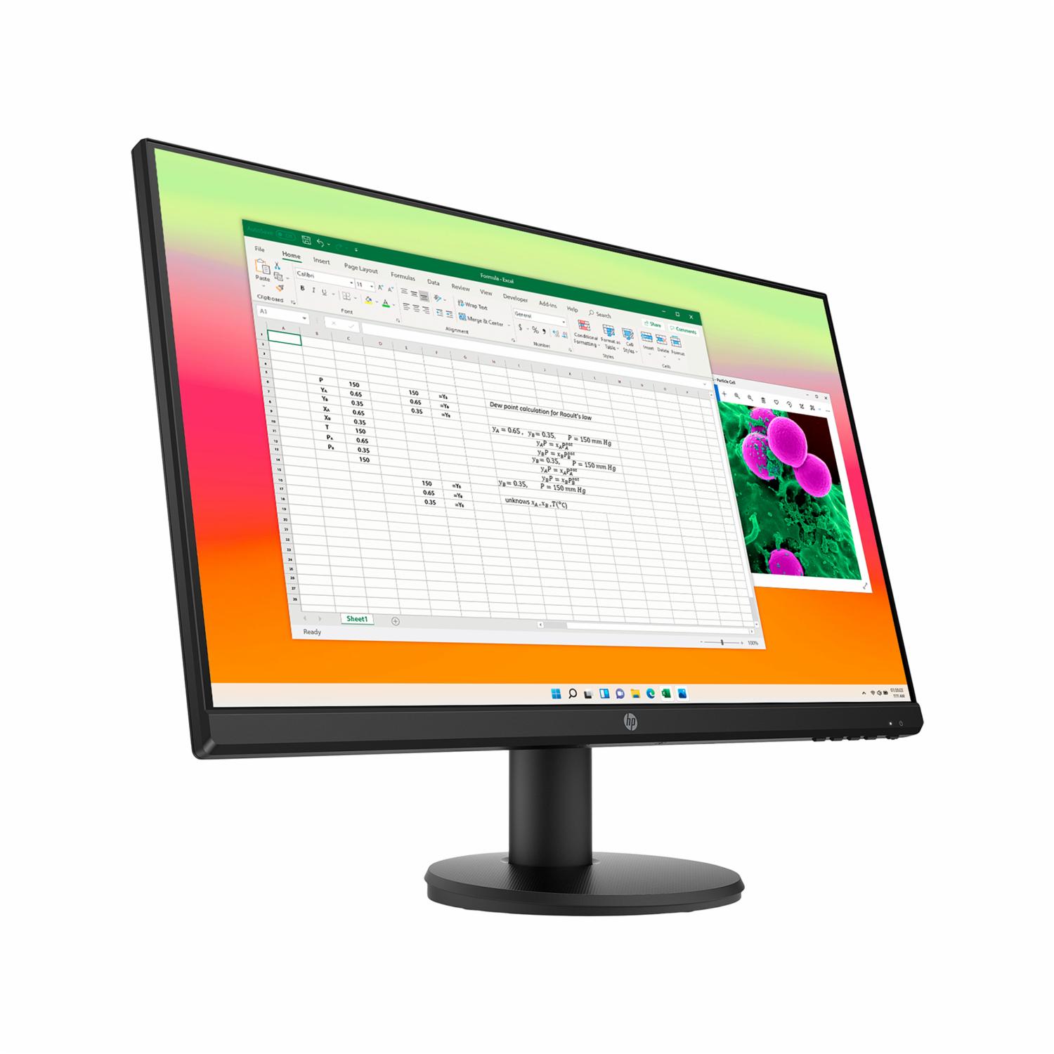 Monitor P24V Negro HP 23,8" - Imagen 3
