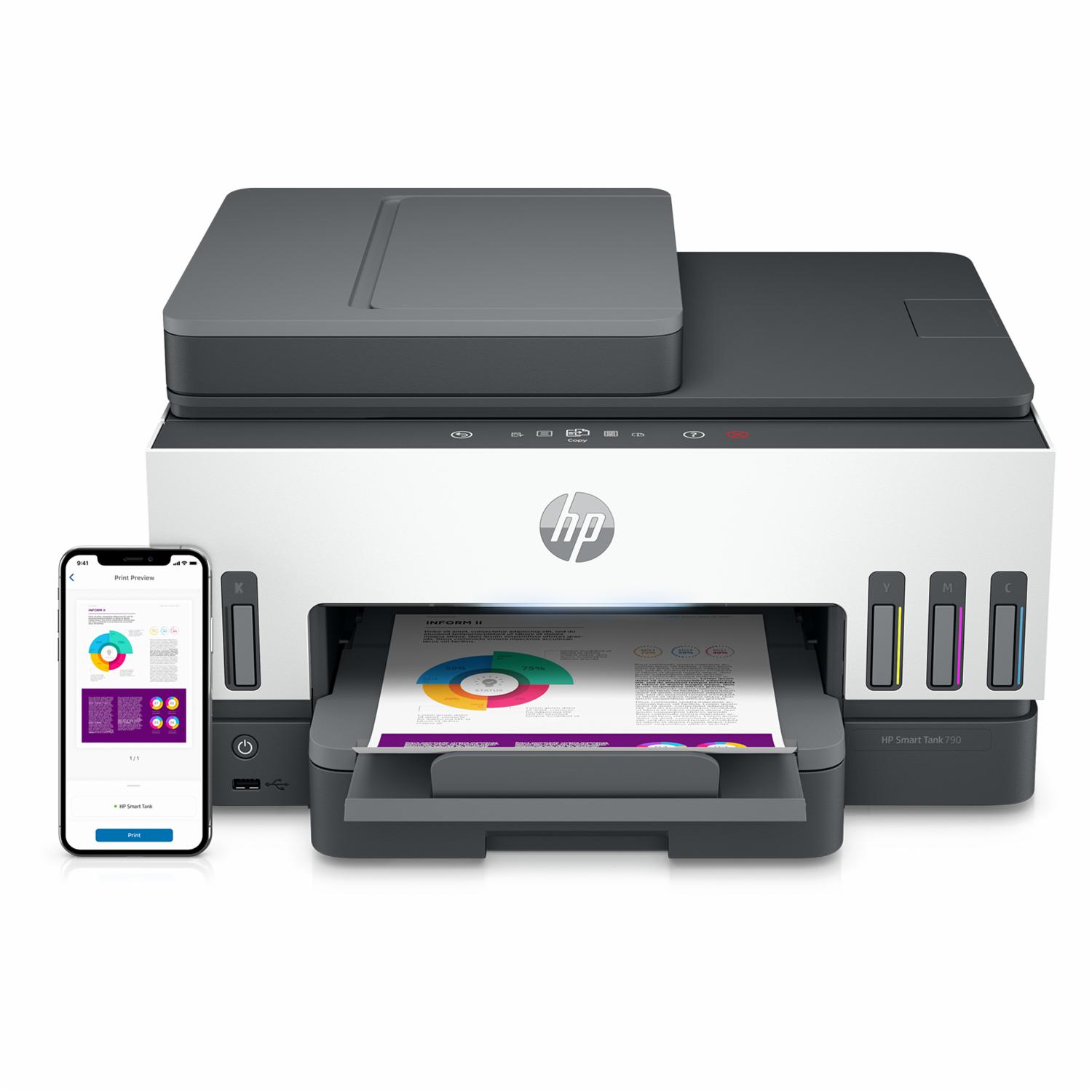Impresora Smart Tank 790 Aio W HP Wifi - Imagen 11