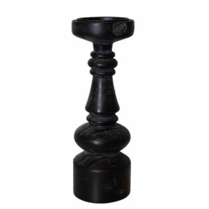 Set Portavela Color Negro FREE HOME 1 Pieza