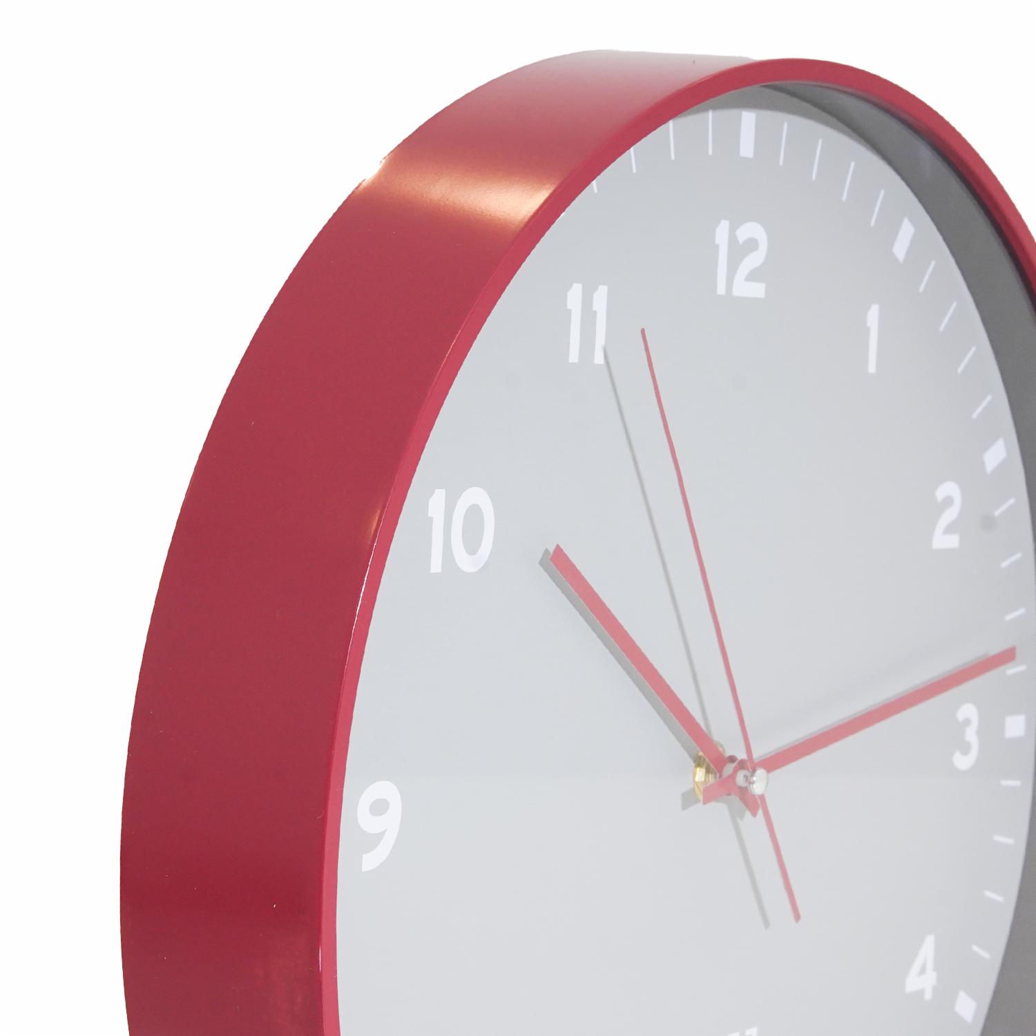 Reloj De Pared En Plástico 3 Col Surtidos FUZHOU EAGLE 31.5X4.5 Cm - Imagen 2