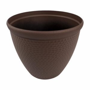 Maceta Tejida Cónica Color Azul LPS 22x21Cm