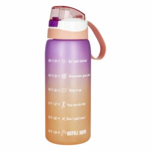 Botilito De Colores Morado Y Naranja HEREVIN 1 L
