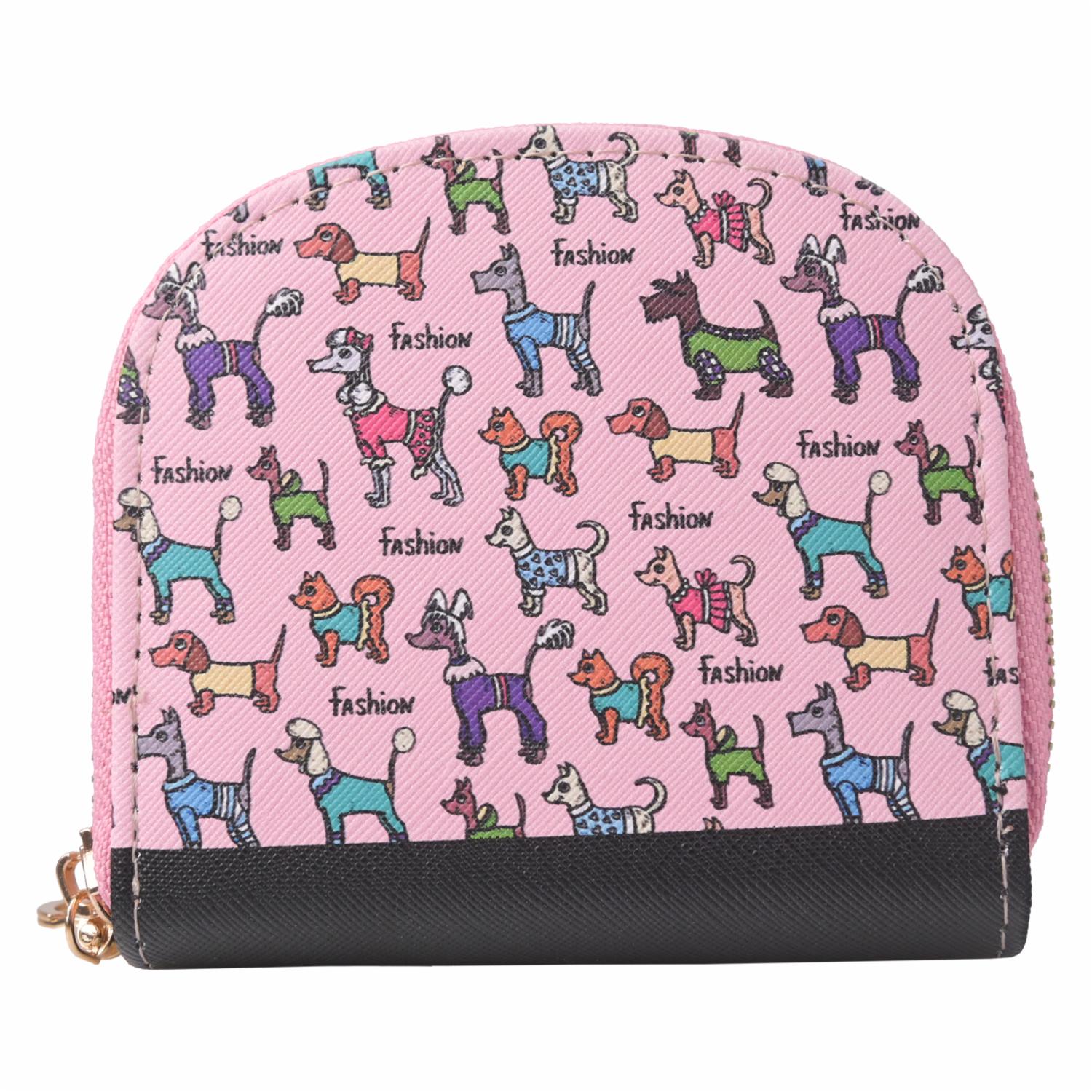 Monedero Estampado Perro Con Cierre XIONGDI WALLET Talla Única - Imagen 2