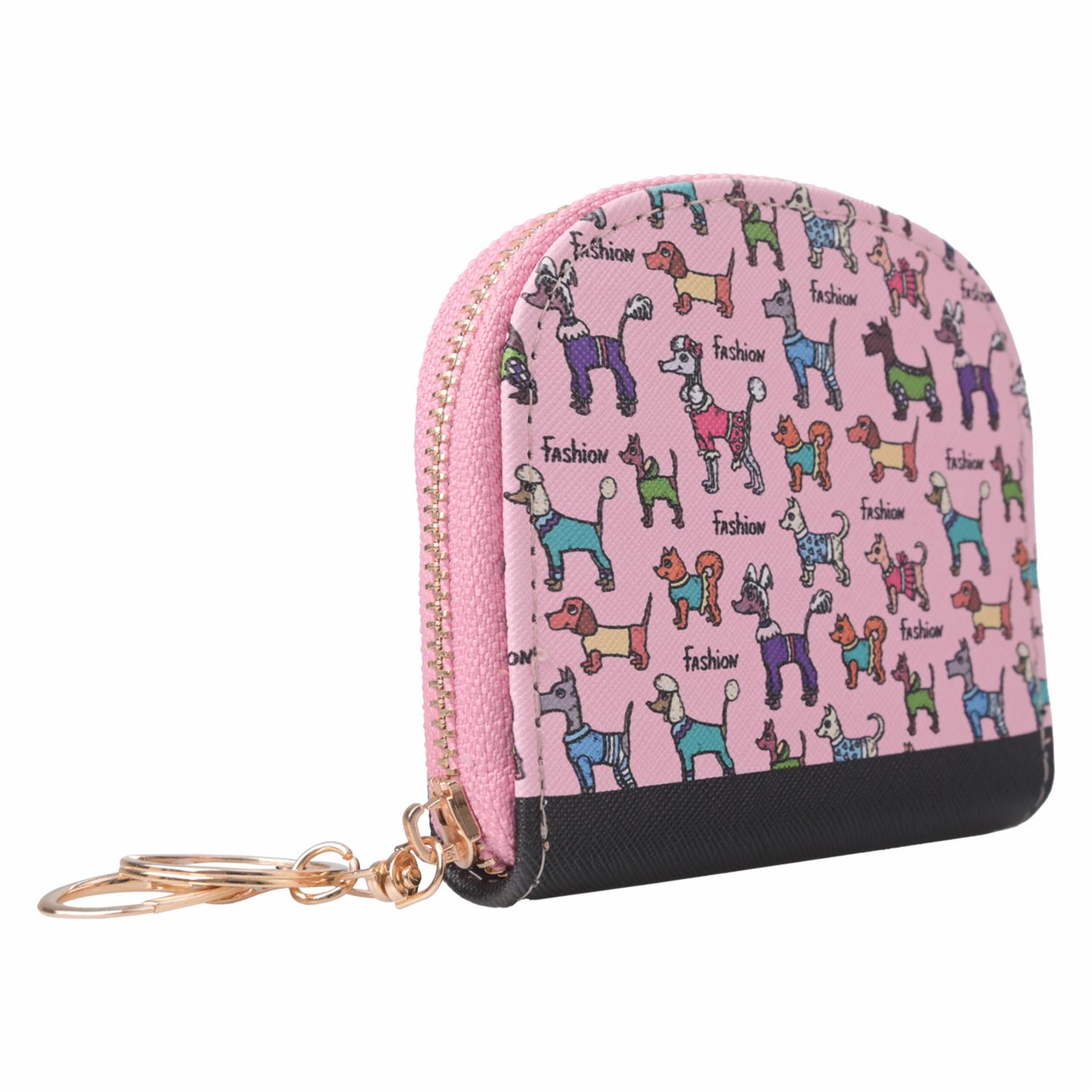 Monedero Estampado Perro Con Cierre XIONGDI WALLET Talla Única - Imagen 3