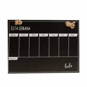 Letrero  Días De La Semana De Madera Para Manualidades BABY CRAFT 1 Pieza