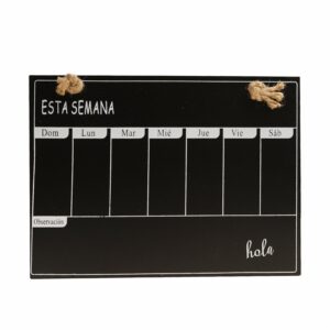 Letrero  Días De La Semana De Madera Para Manualidades BABY CRAFT 1 Pieza