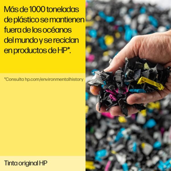 Tinta Para Impresora Gt53/Gt52 Cyan Magenta Amarillo Y Negro HP 4 Uds X 70 Ml - Imagen 6