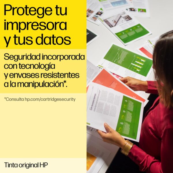 Tinta Para Impresora Gt53/Gt52 Cyan Magenta Amarillo Y Negro HP 4 Uds X 70 Ml - Imagen 9
