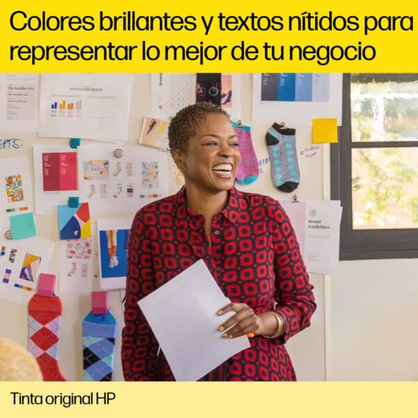 Tinta Para Impresora Gt53/Gt52 Cyan Magenta Amarillo Y Negro HP 4 Uds X 70 Ml - Imagen 10