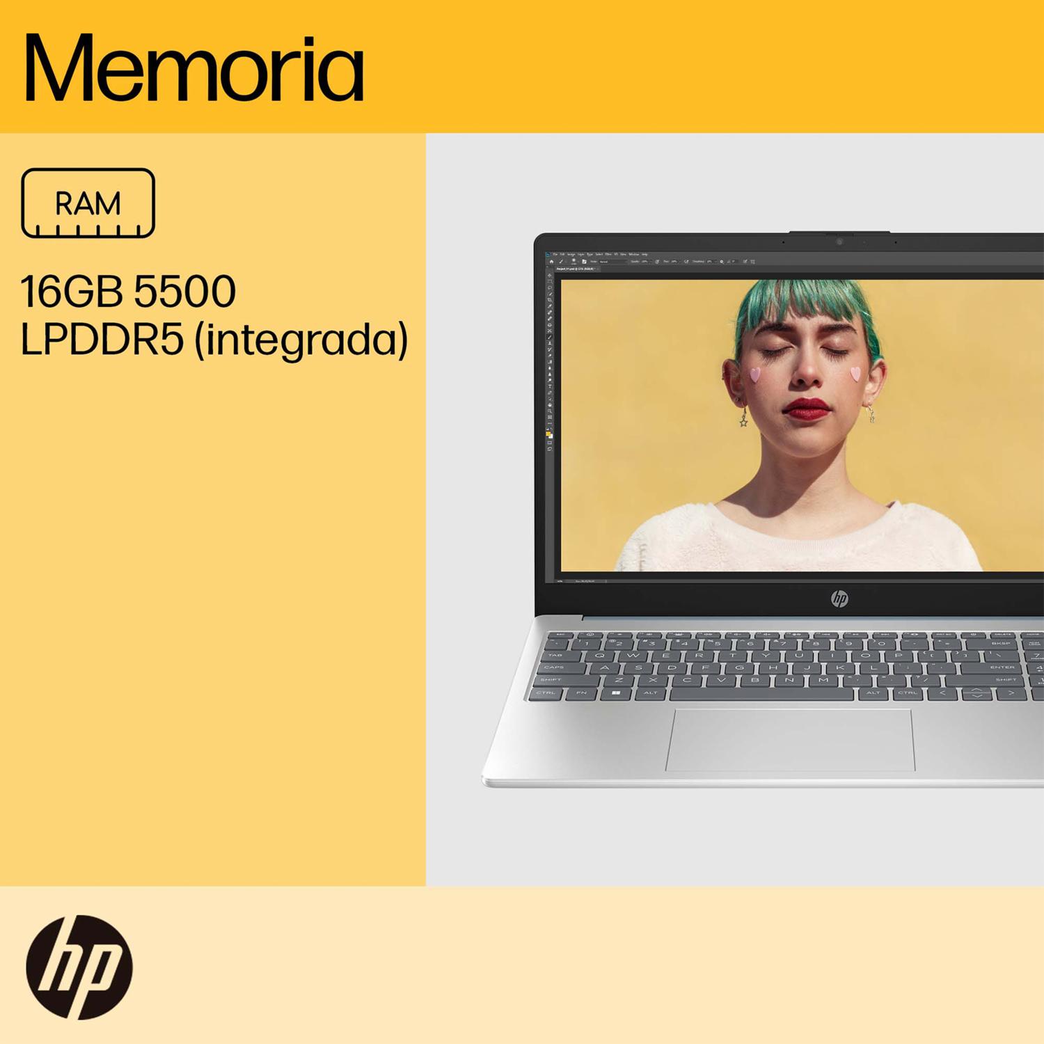 Laptop 15-FC0256LA Blue HP 15,6" - Imagen 8