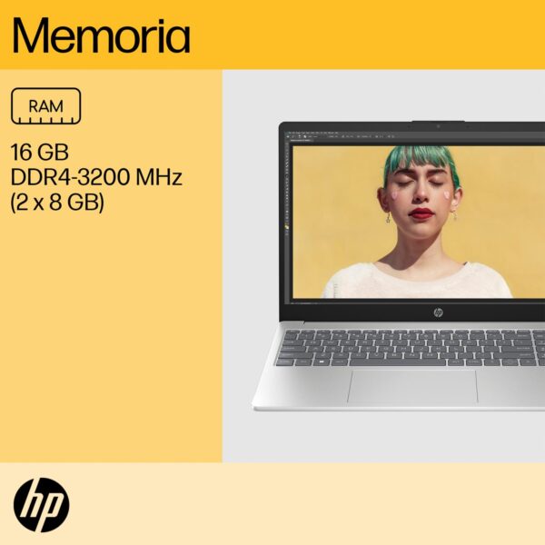 Laptop 15-FD0276LA Gold HP 15,6" - Imagen 14