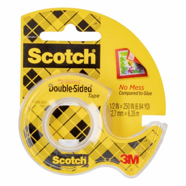 Cinta Adhesiva Doble Cara SCOTCH BRITE 12.7MMX6.3M - Imagen 2
