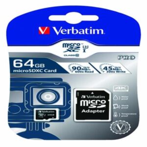 Micro Sd 64Gb VERBATIM 64gb