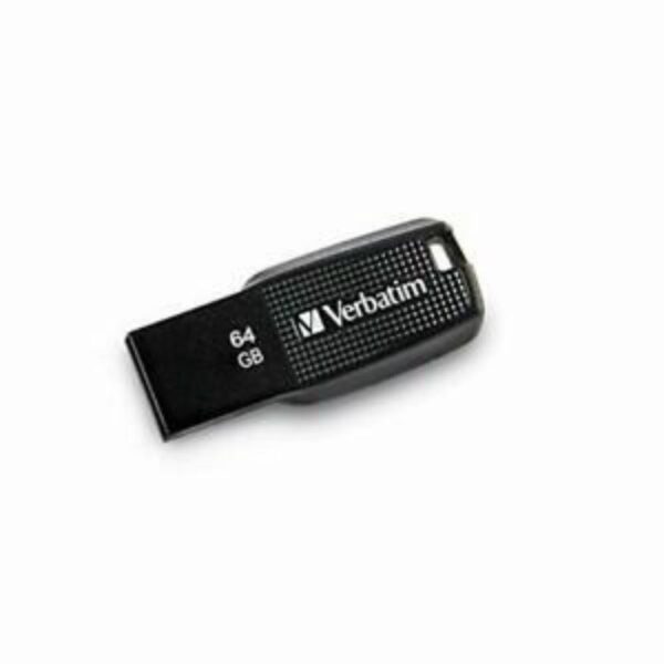 Memoria Usb Black VERBATIM 64gb