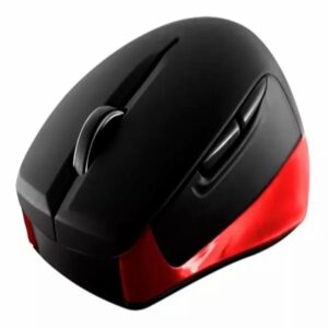 Mouse Negro Con Rojo MAXELL Inalámbrico