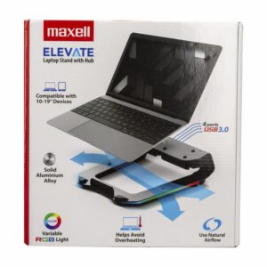 Soporte Para Laptop RGB Light MAXELL 10" A 19"
