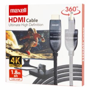 Cable Hdmi Trenzado 4K MAXELL 1,8 M