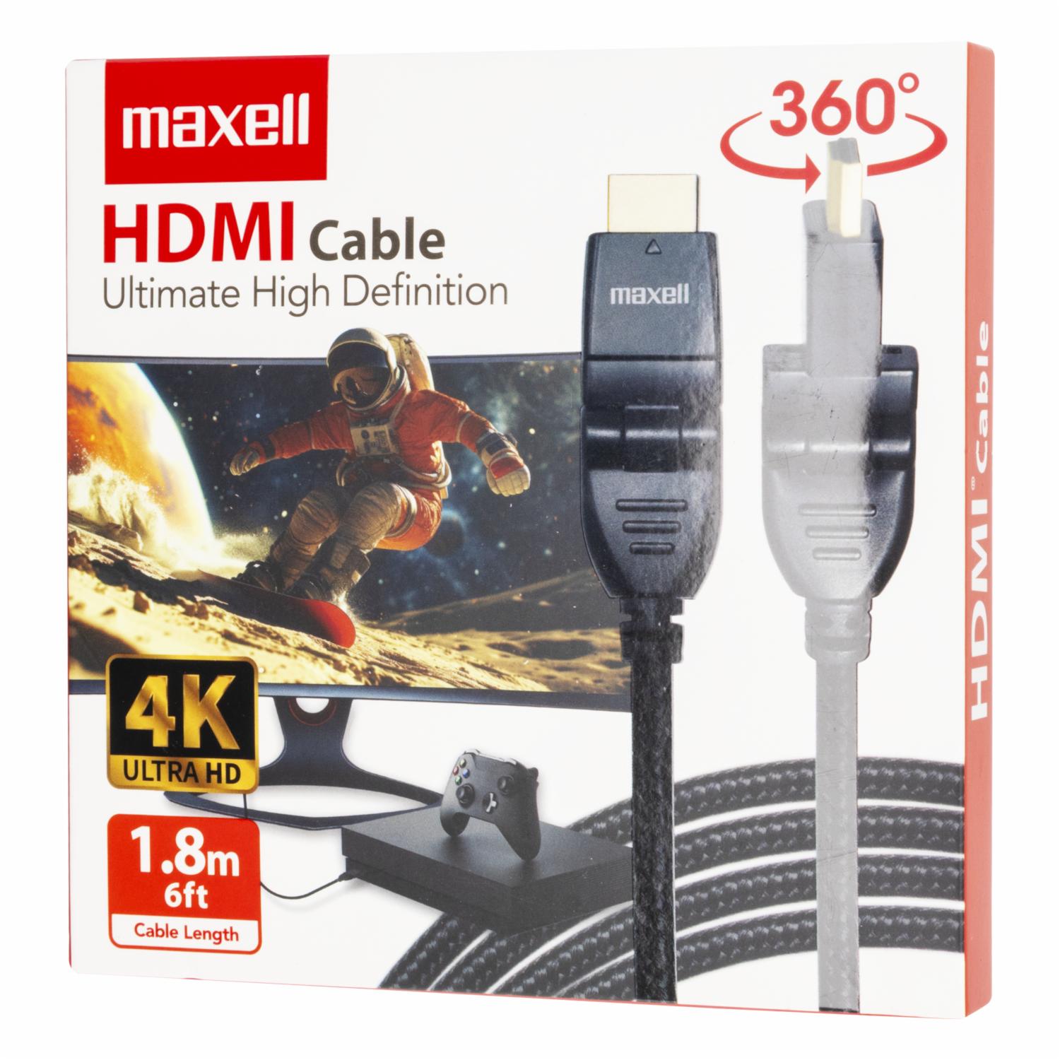 Cable Hdmi Trenzado 4K MAXELL 1,8 M - Imagen 2