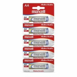 Pila Alcalina AA MAXELL X 5 Uds