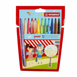 Marcador Power STABILO X12Uds