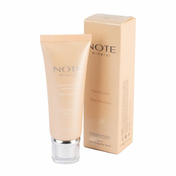 Base Maquillante Mineral Foundation N08 NOTE Unidad